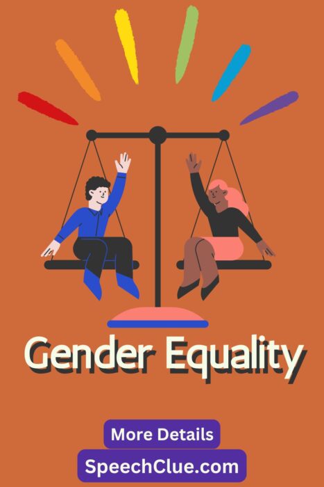 Gender equality speech