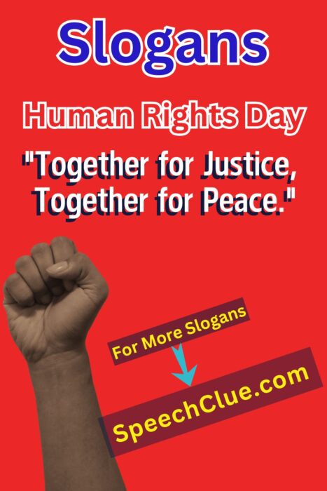 Slogans For Human Rights Day