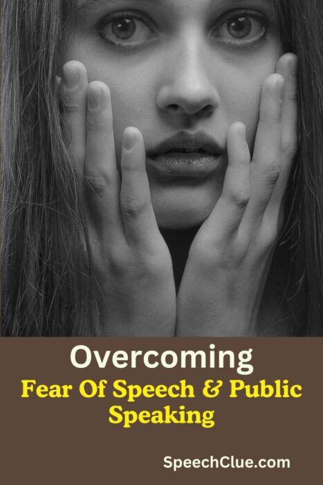 How to overcome fear of speech and public speaking