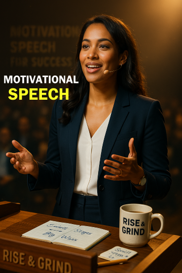 Motivational Speech For Success in life