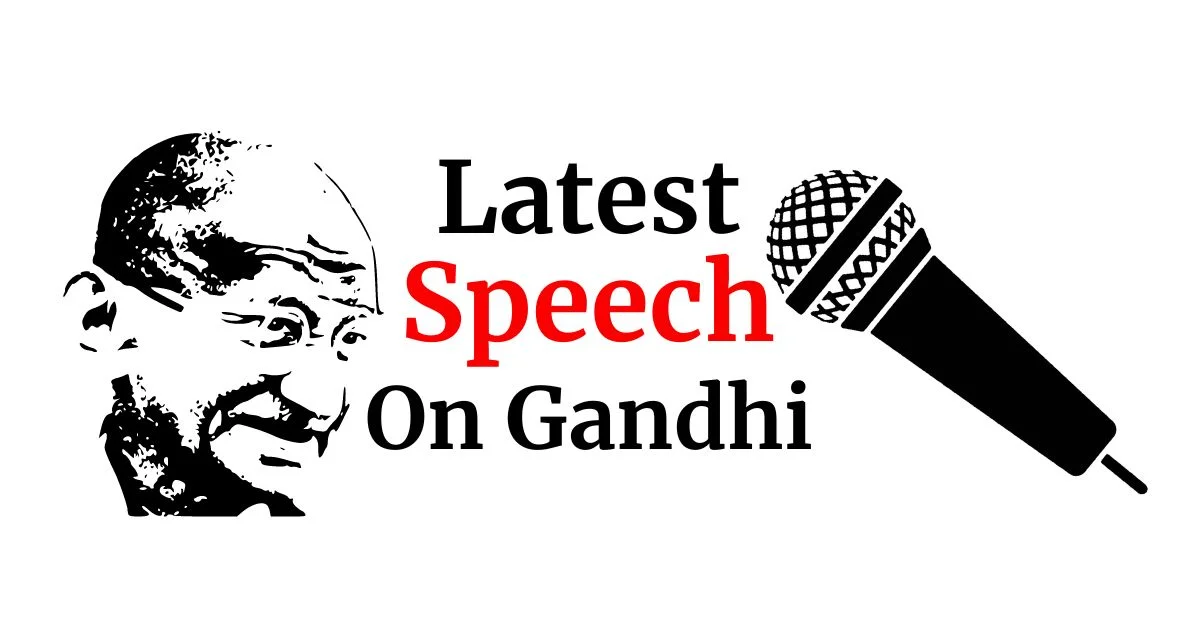 Mahatma Gandhi Jayanti Speech In English